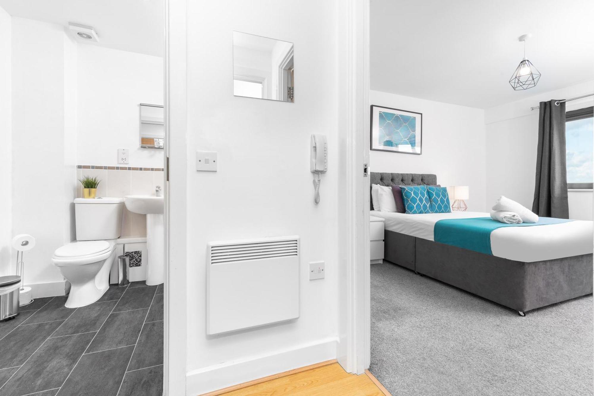 City Centre Apartment - Juliette Balcony - Fast Wifi 19A Бирмингем Экстерьер фото